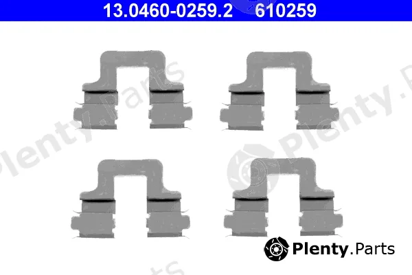 ATE 13.0460-0259.2 — Accessory Kit, disc brake pad