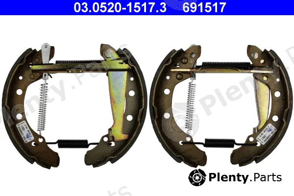 ATE 03.0520-1517.3 — Brake Shoe Set Original ATE TopKit