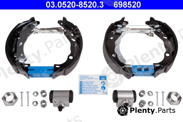 ATE 03.0520-8520.3 — Brake Shoe Set Original ATE TopKit