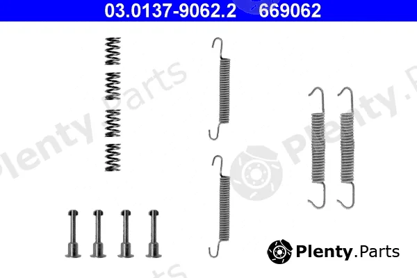 ATE 03.0137-9062.2 — Accessory Kit, parking brake shoes