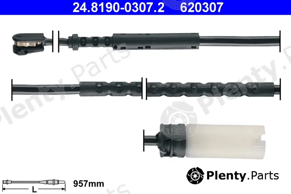 ATE 24.8190-0307.2 — Warning Contact, brake pad wear
