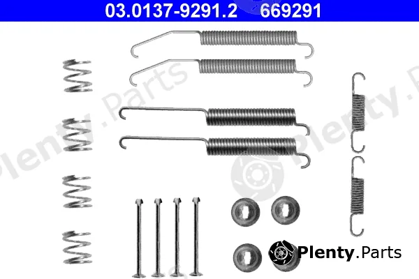 ATE 03.0137-9291.2 — Accessory Kit, brake shoes