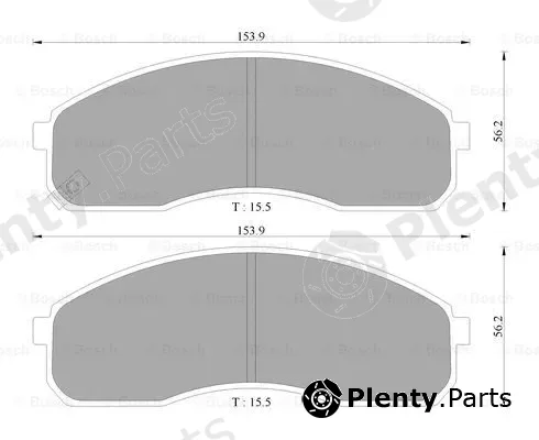 Bosch 0986AB3029 — Brake Pad Set, disc brake