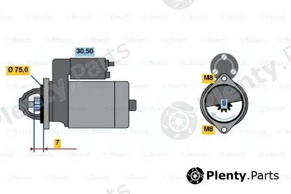 Bosch 0986017571 — Starter