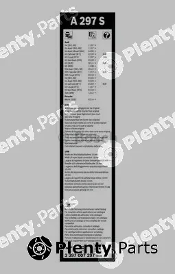 Bosch 3397007297 — Wiper Blade Aerotwin