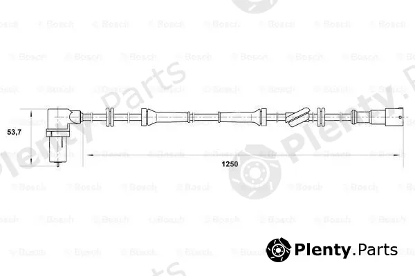 Bosch 0265006164 — Sensor, wheel speed
