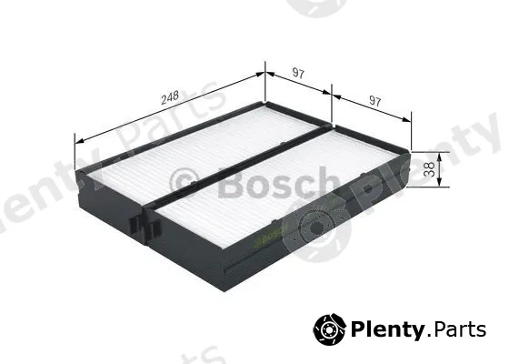 Bosch 1987432160 — Filter, cabin air