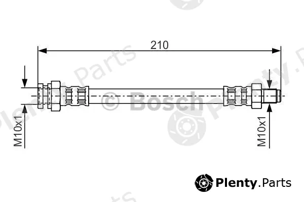 Bosch 1987476502 — Brake Hose