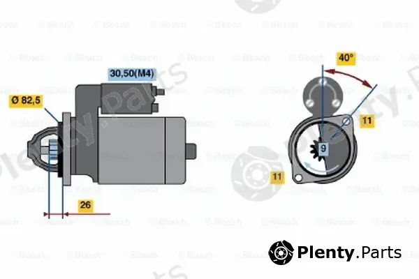 Bosch 0001223021 — Starter
