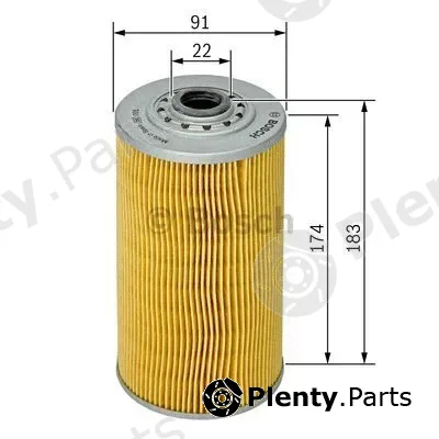 Bosch 1457429636 — Oil Filter