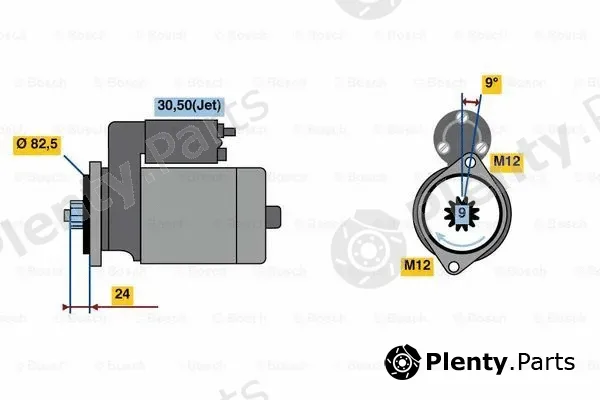 Bosch 0986023800 — Starter