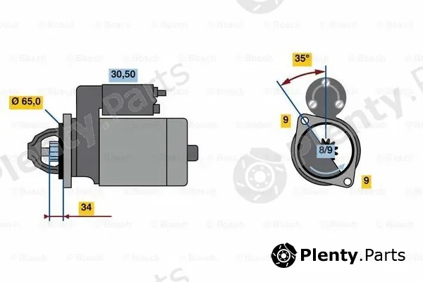 Bosch 0986023790 — Starter