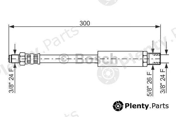 Bosch 1987476577 — Brake Hose