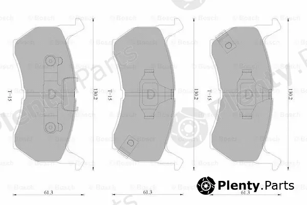Bosch 0986AB9224 — Brake Pad Set, disc brake