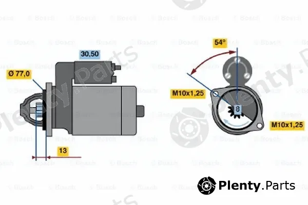 Bosch 0986020391 — Starter
