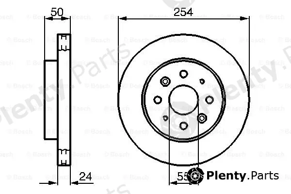 Bosch 0986479231 — Brake Disc