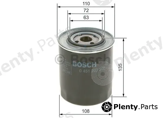 Bosch 0451203206 — Oil Filter