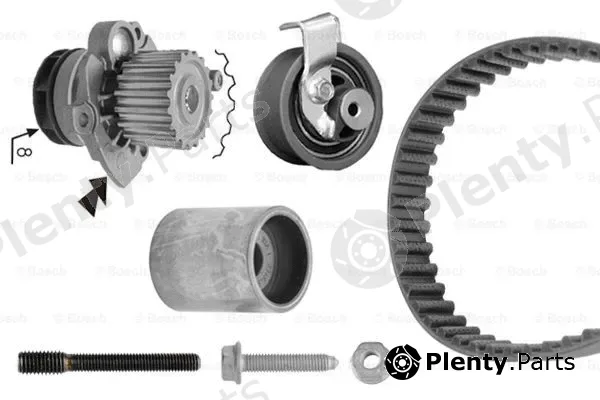 Bosch 1987946419 — Water Pump & Timing Belt Kit