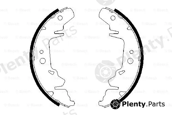 Bosch 0986487659 — Brake Shoe Set