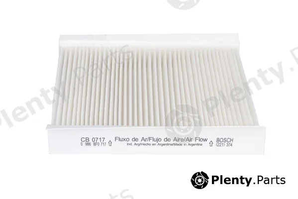 Bosch 0986BF0717 — Filter, cabin air