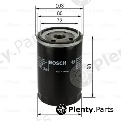 Bosch 0451103365 — Oil Filter