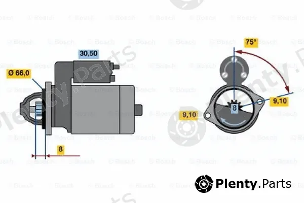 Bosch 0001112032 — Starter