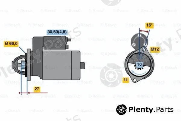 Bosch 0001115056 — Starter