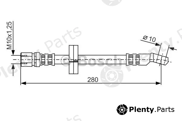 Bosch 1987476239 — Brake Hose