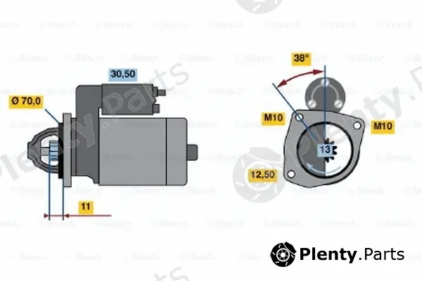 Bosch 0001107064 — Starter