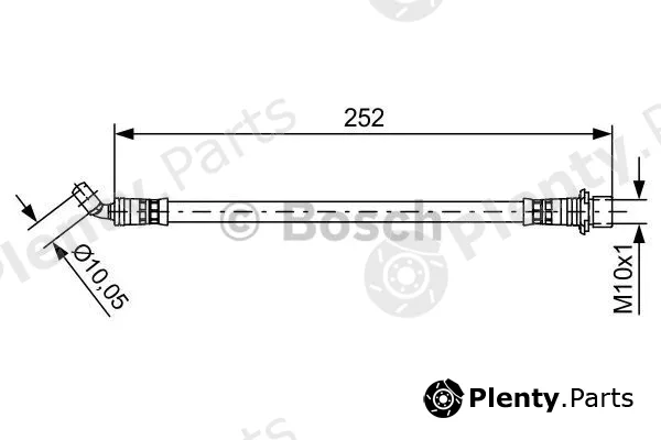 Bosch 1987481662 — Brake Hose