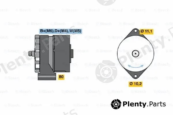 Bosch 0120488269 — Alternator