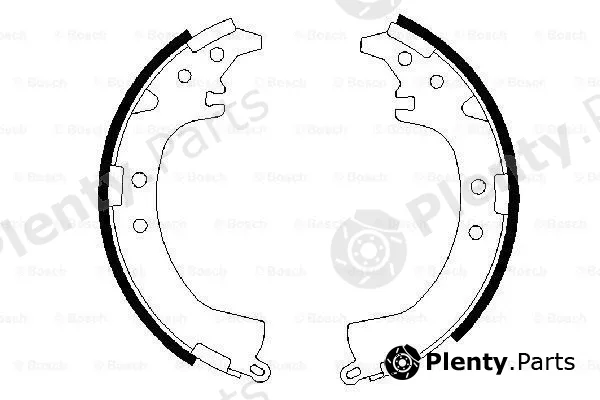 Bosch 0986487595 — Brake Shoe Set