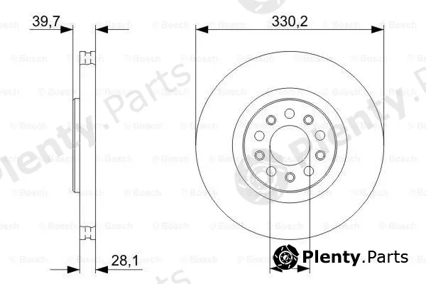 Bosch 0986479290 — Brake Disc