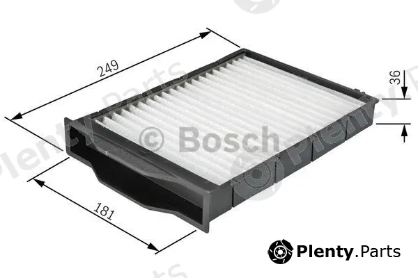 Bosch 1987432093 — Filter, cabin air