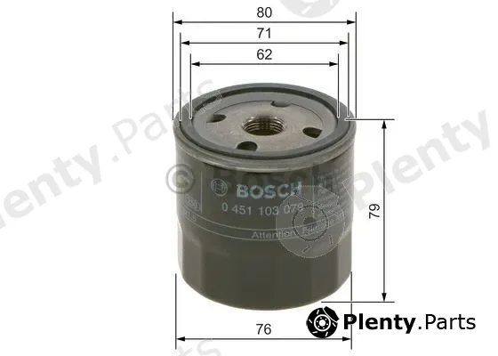 Bosch 0451103204 — Oil Filter