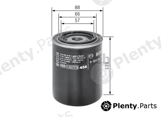 Bosch 0986452020 — Oil Filter