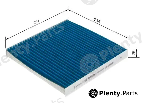 Bosch 0986628577 — Filter, cabin air FILTER+pro