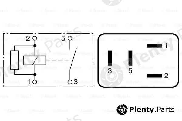 Bosch 0986332052 — Relay, main current