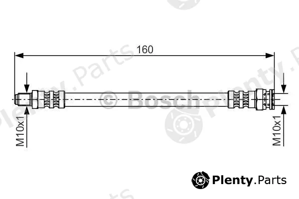 Bosch 1987476629 — Brake Hose
