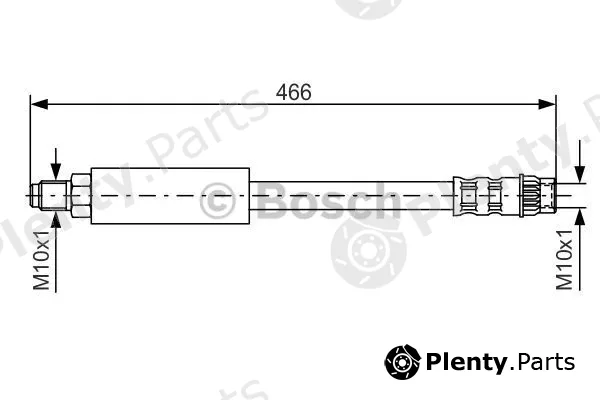 Bosch 1987476492 — Brake Hose