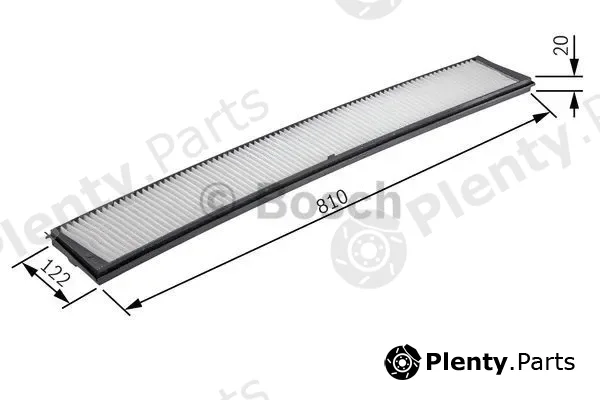 Bosch 1987432424 — Filter, cabin air