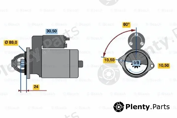 Bosch 0986014081 — Starter