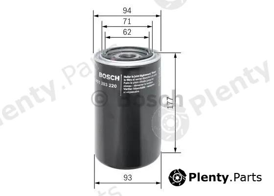 Bosch 0451203220 — Oil Filter
