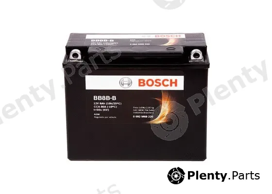 Bosch 0092M68220 — Starter Battery M6
