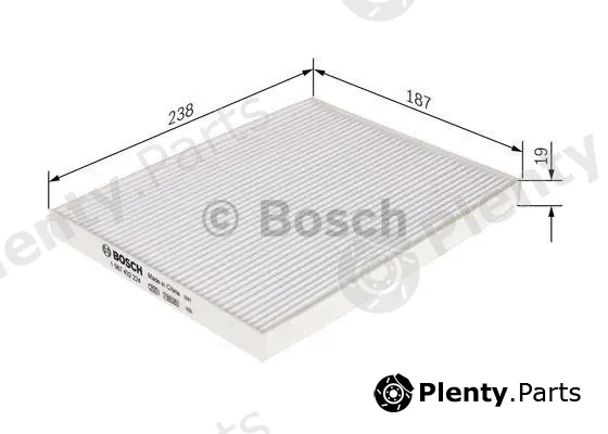 Bosch 1987432224 — Filter, cabin air