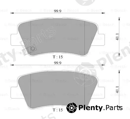 Bosch 0986AB3133 — Brake Pad Set, disc brake