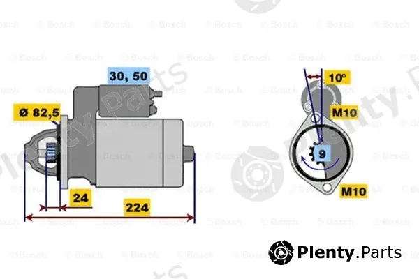 Bosch 0001218130 — Starter