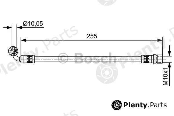 Bosch 1987481647 — Brake Hose