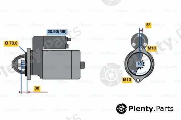 Bosch 0001109262 — Starter