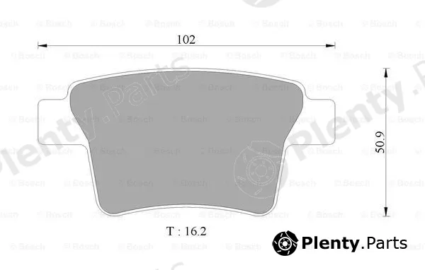 Bosch 0986AB9355 — Brake Pad Set, disc brake